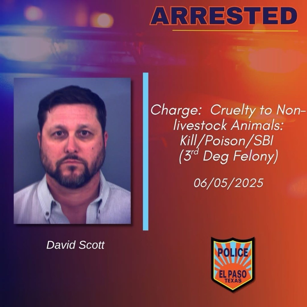 Arrest Made in El Paso Animal Cruelty&nbsp;Case
